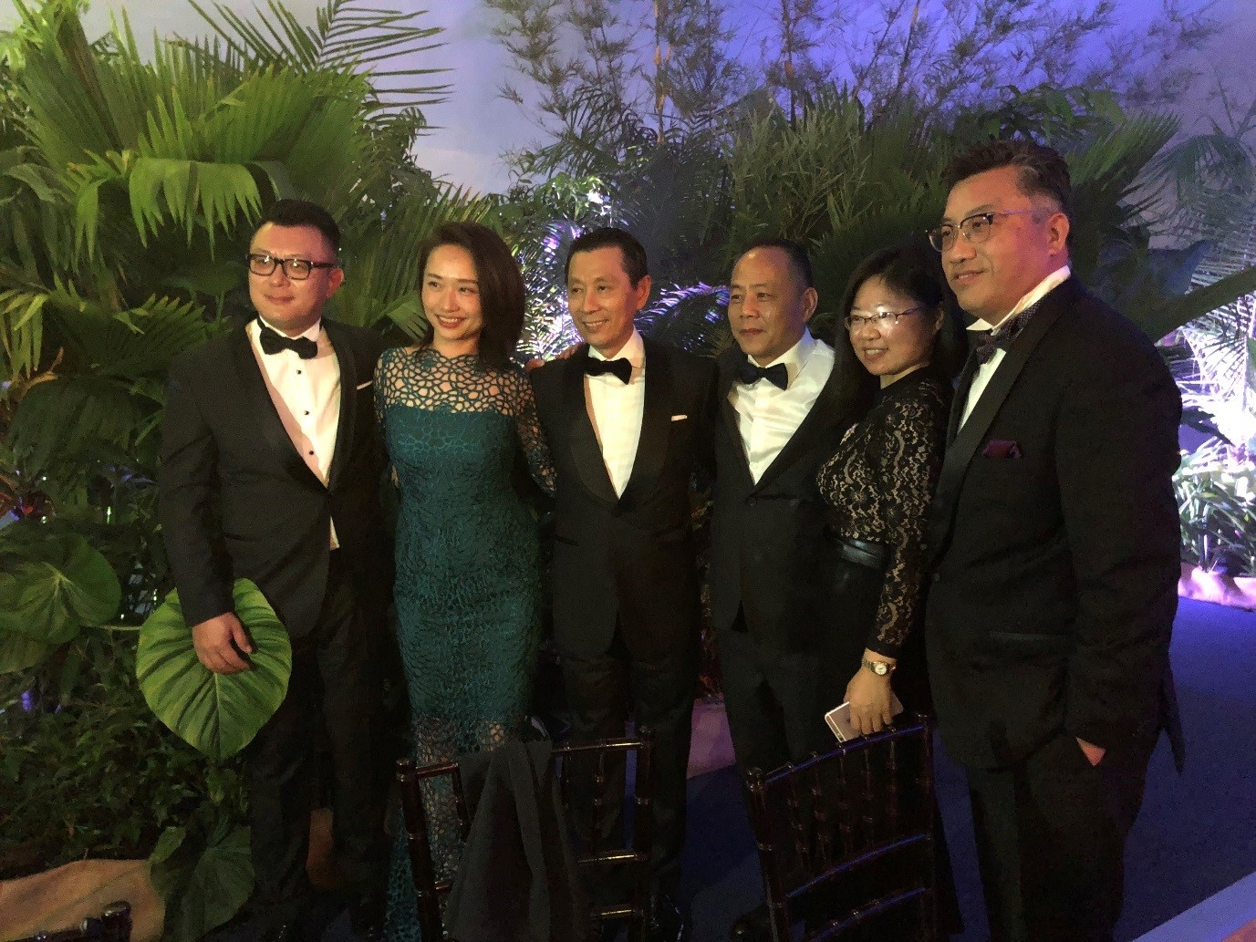 Joseph Chou with Leaders from China at Gala Night